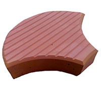 Тротуарная плитка фигурная