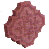 Тротуарная плитка фигурная