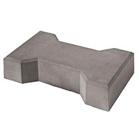 Тротуарная плитка фигурная