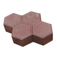 Тротуарная плитка фигурная