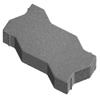 Тротуарная плитка фигурная