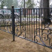Кованые заборы во Владимирской области