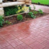 Тротуарная плитка прямоугольная