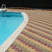 Тротуарная плитка прямоугольная